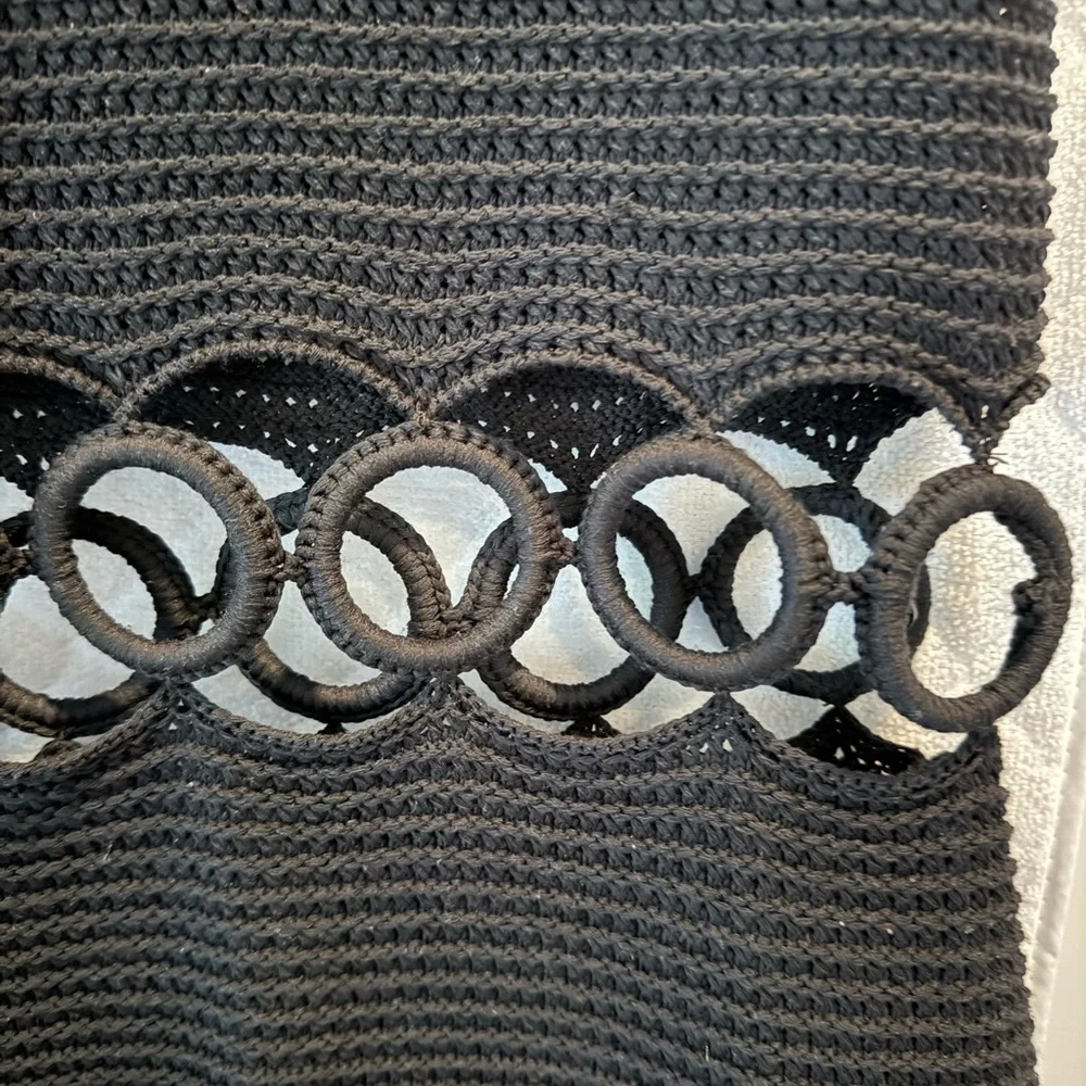 Mango Black Mini Dress - Picture 2 of 4